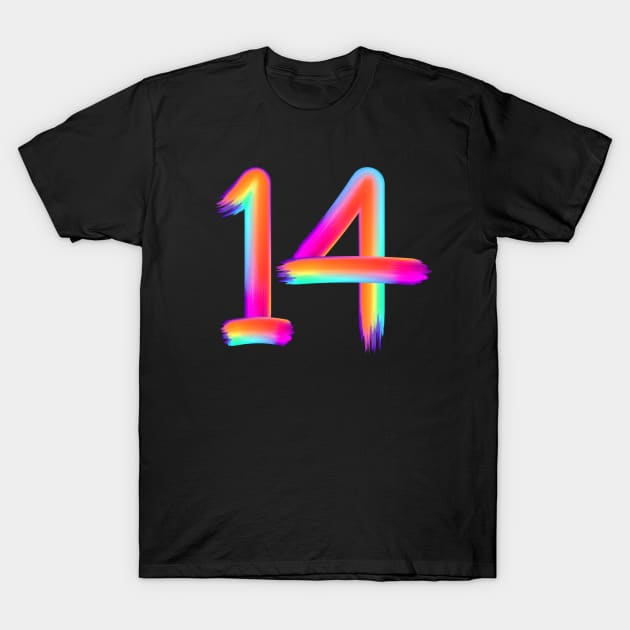 brushed 14 T-Shirt by MplusC